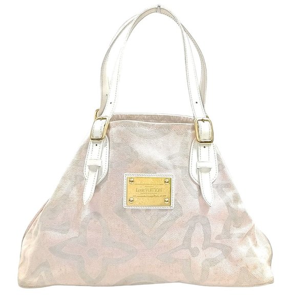 058283D Louis Vuitton Tote Bag Tahitienne PM Pink Tahitienne - Picture 1 of 10